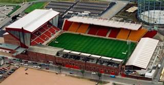 Image result for pittodrie broken seats